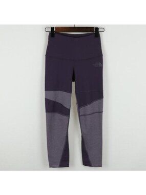 The North Face Women's XS Purple Mid Rise Tight Fit Capri Activewear Leggings